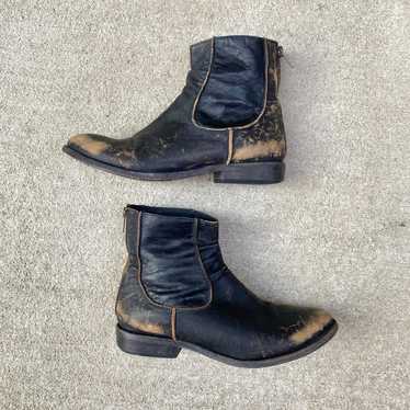 Free People Distressed Chelsea Boots