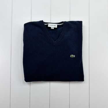 Lacoste Men's Lacoste Wool V-neck Pullover Sweater