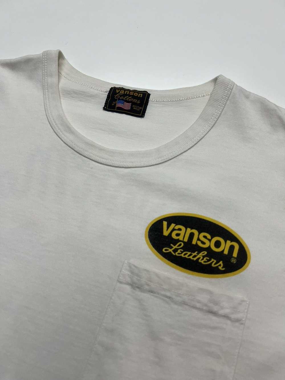 Vanson Leathers VINTAGE VANSON LEATHERS POCKET TE… - image 6