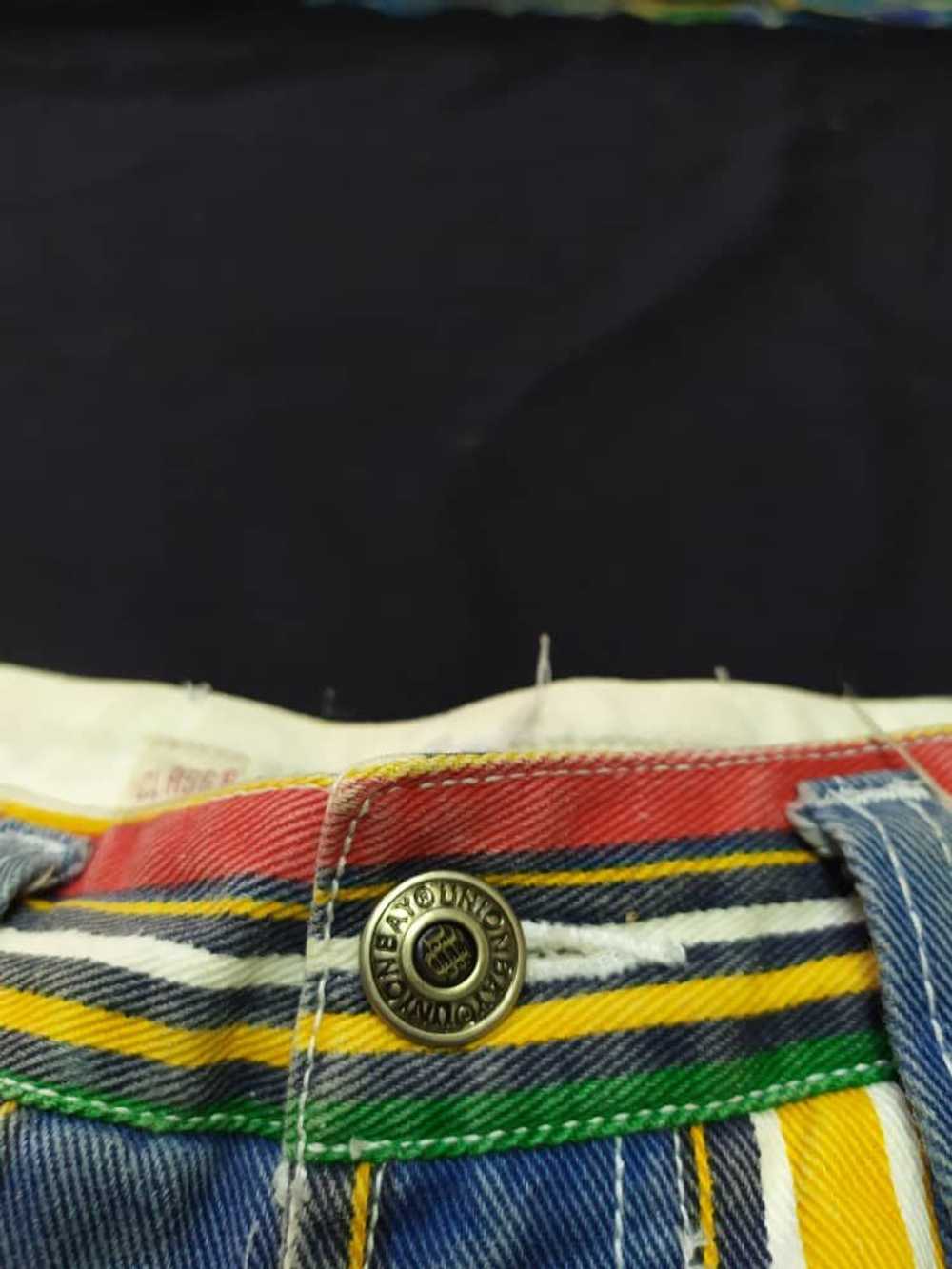 Unionbay × Vintage vintage 90s multi stripe short… - image 12