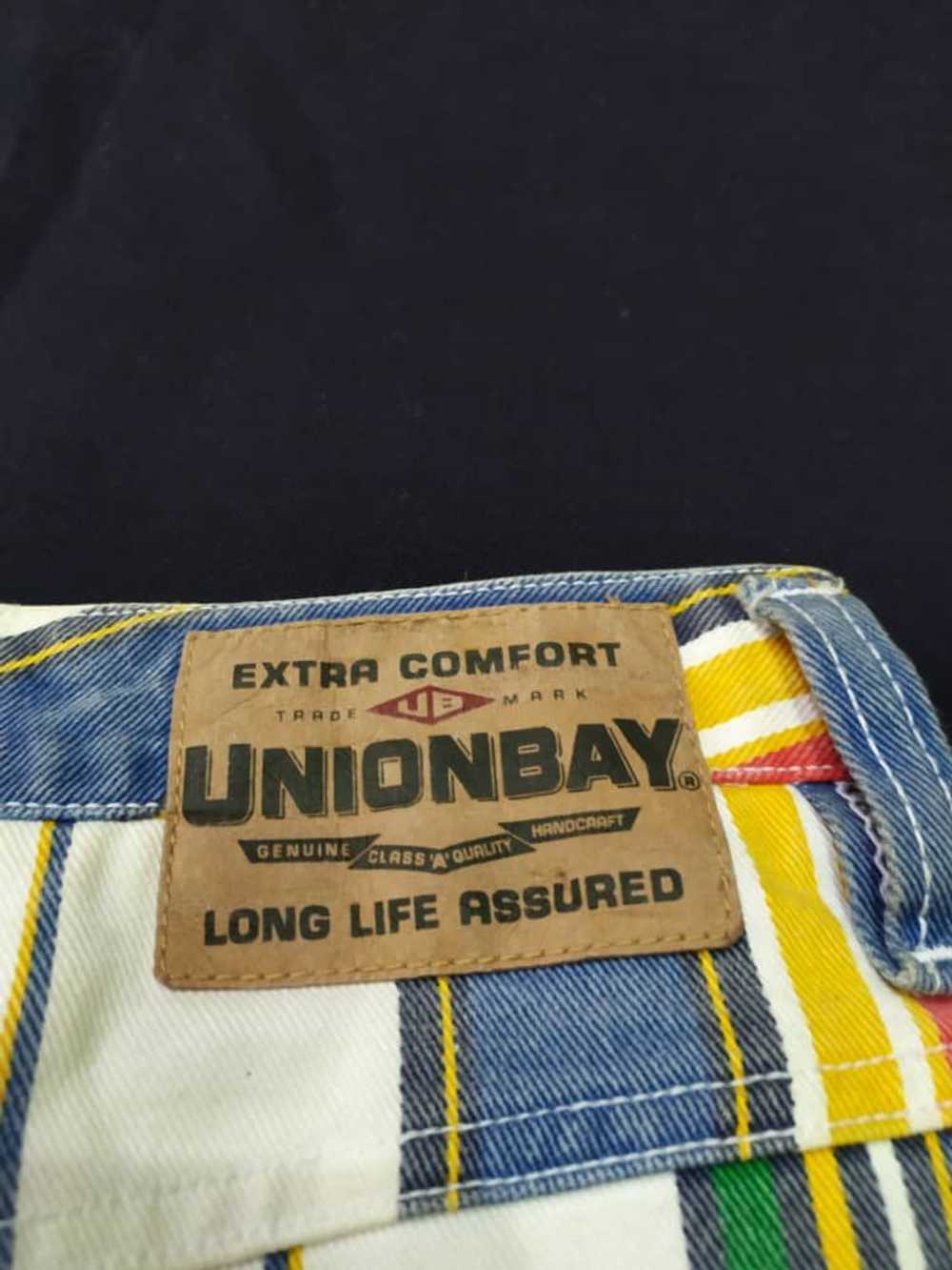 Unionbay × Vintage vintage 90s multi stripe short… - image 8