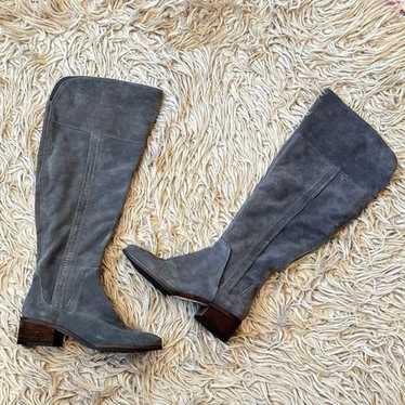 Vince Camuto tall leather boots 7.5 wide calves