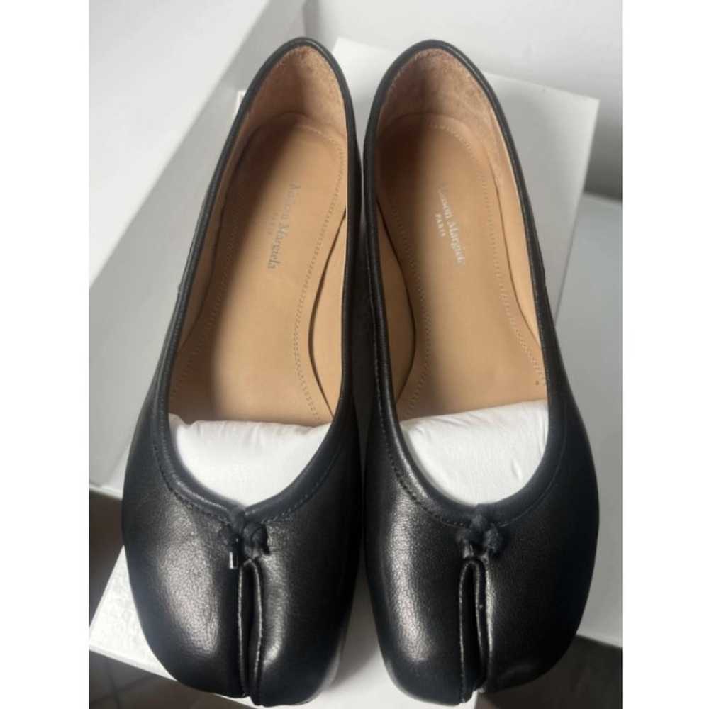 Maison Martin Margiela Tabi leather ballet flats - image 2