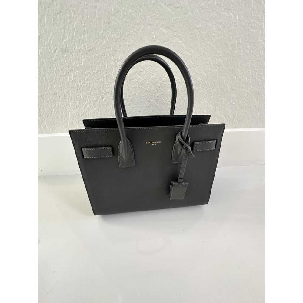 Saint Laurent Sac de Jour leather tote - image 3