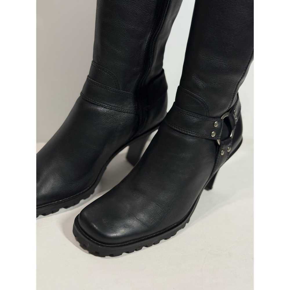 Harley Davidson-Biker-Women's Heeled Boots-Leathe… - image 3