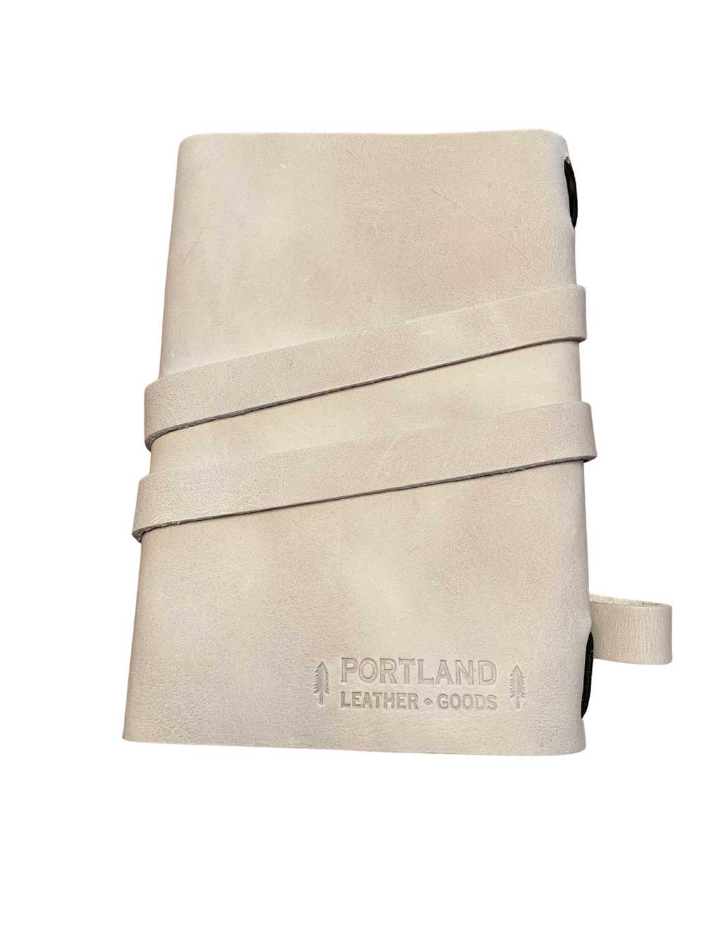 Portland Leather Leather Wrap Journal With Stone - image 3