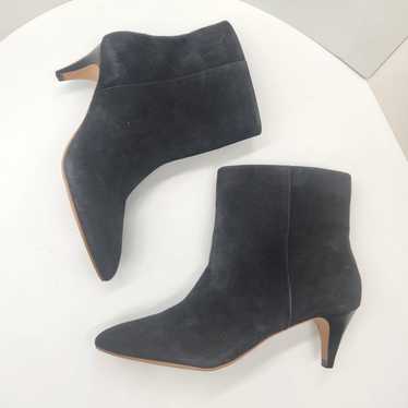 Dolce Vita bootie women's 8 black suede Dee point… - image 1