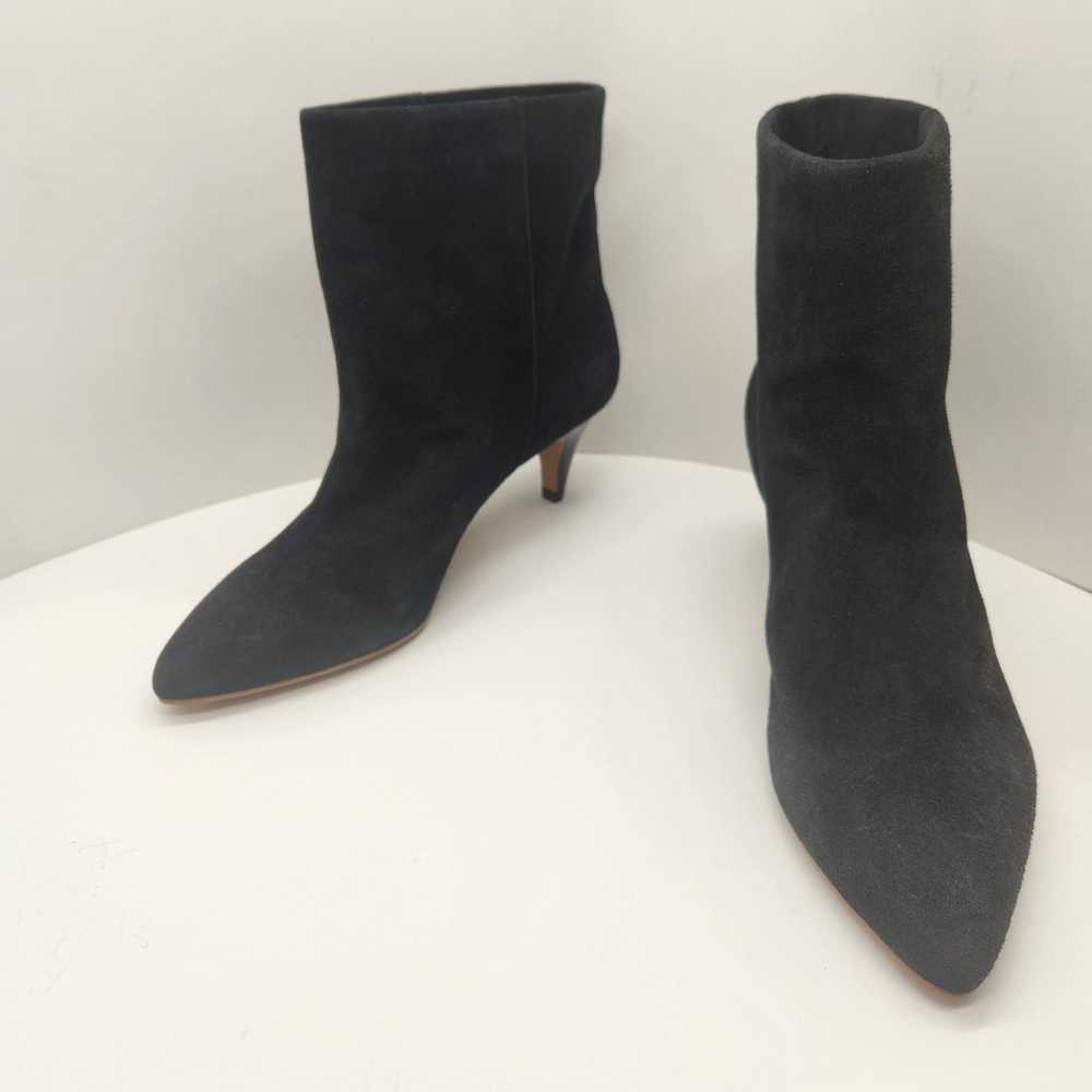 Dolce Vita bootie women's 8 black suede Dee point… - image 4