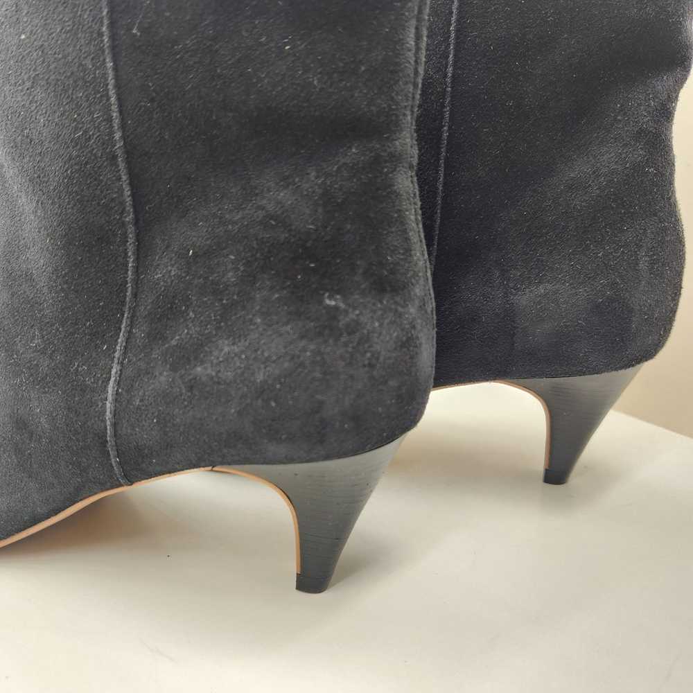 Dolce Vita bootie women's 8 black suede Dee point… - image 8