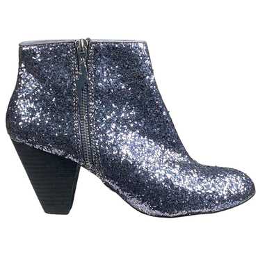 Betsy Johnson Women’s Padmaa Blue Sequin Glitter A