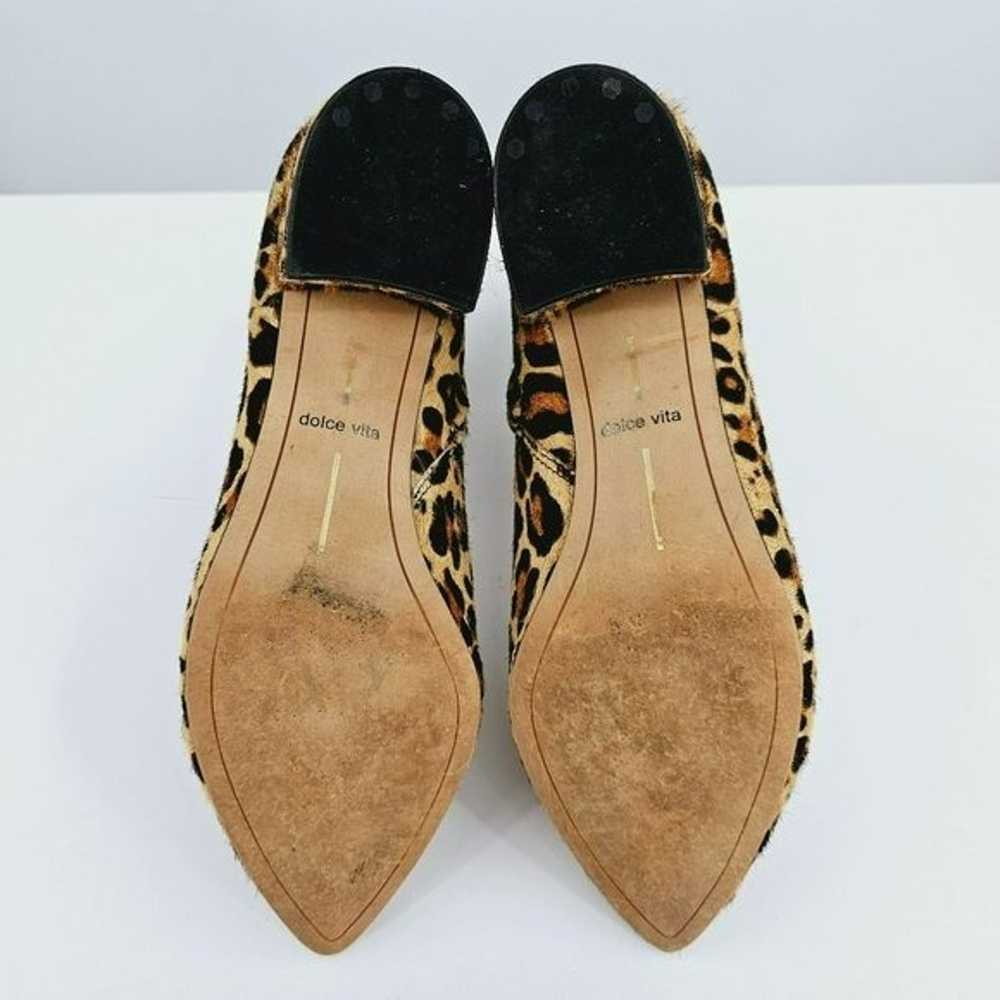 Dolce Vita Bel Ankle Booties 8 Brown Black Leopar… - image 11