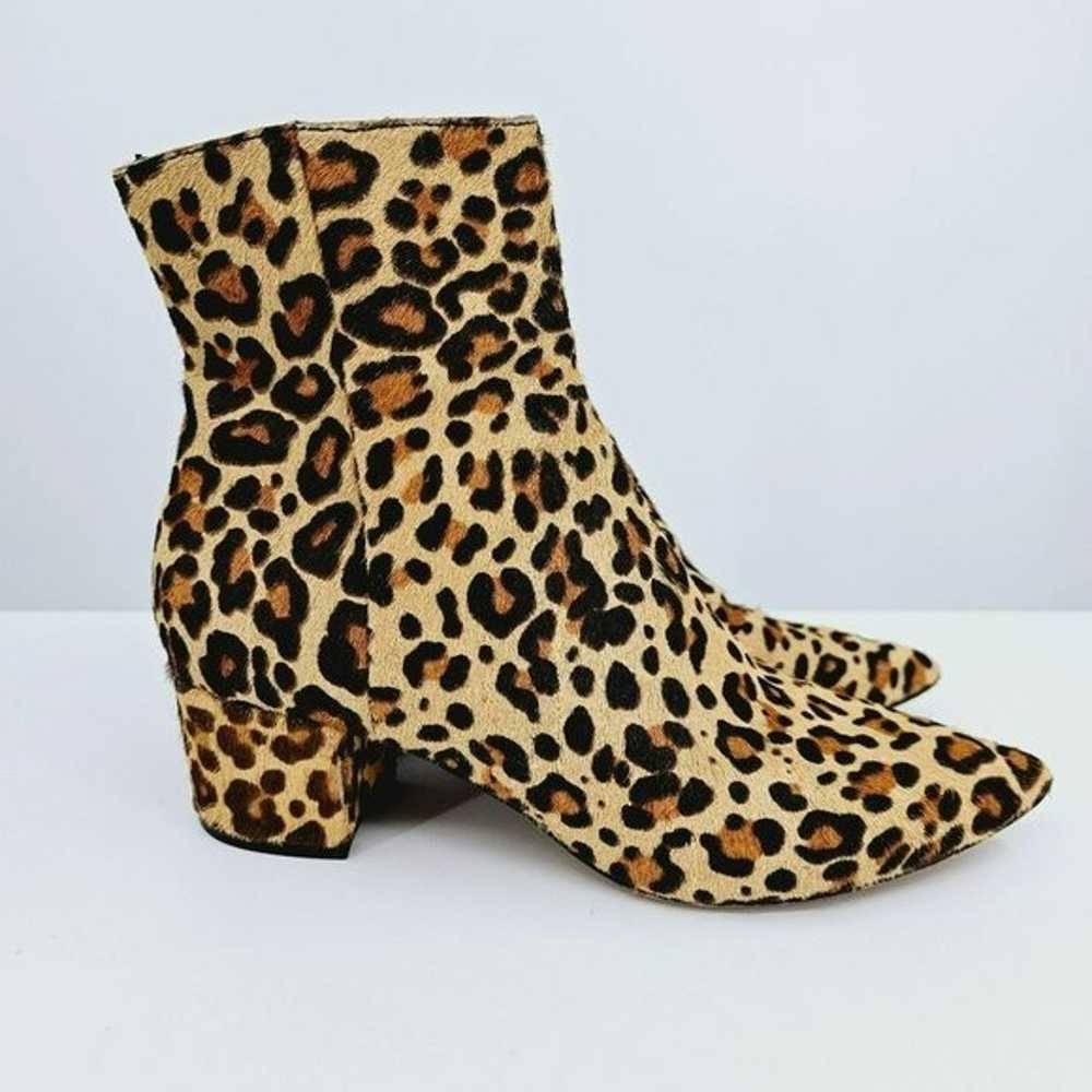 Dolce Vita Bel Ankle Booties 8 Brown Black Leopar… - image 6