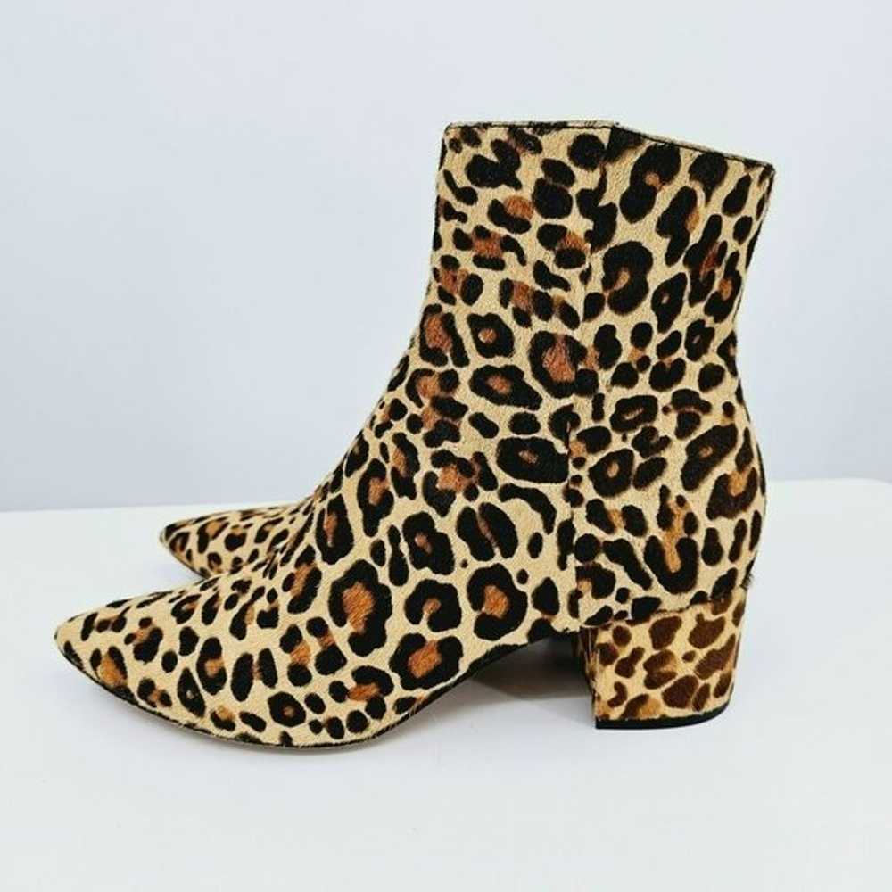 Dolce Vita Bel Ankle Booties 8 Brown Black Leopar… - image 8