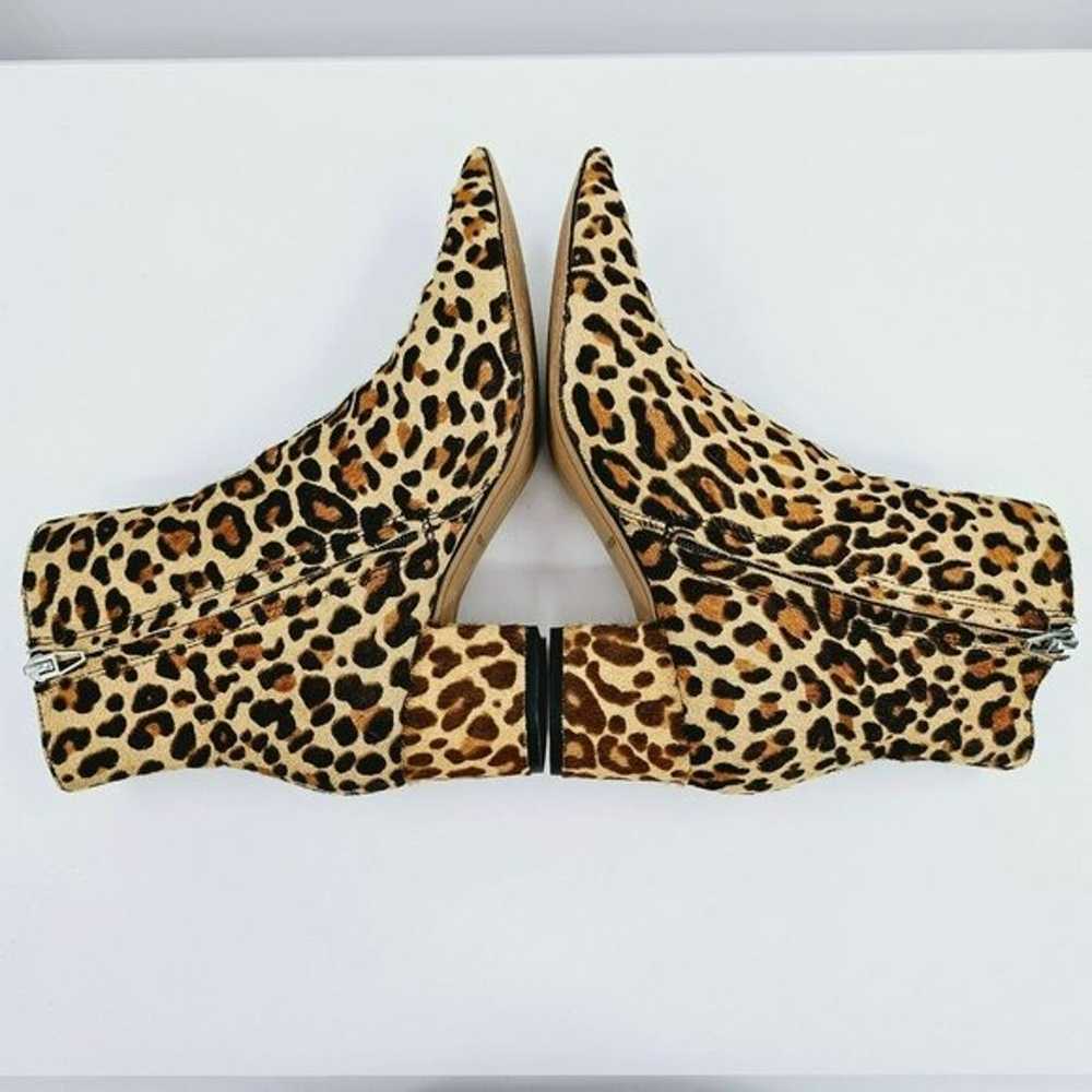 Dolce Vita Bel Ankle Booties 8 Brown Black Leopar… - image 9