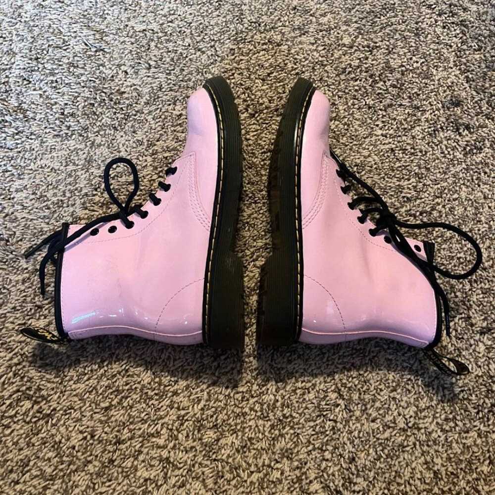 Dr. Martens Airwalk Pink Patent combat boots - image 6