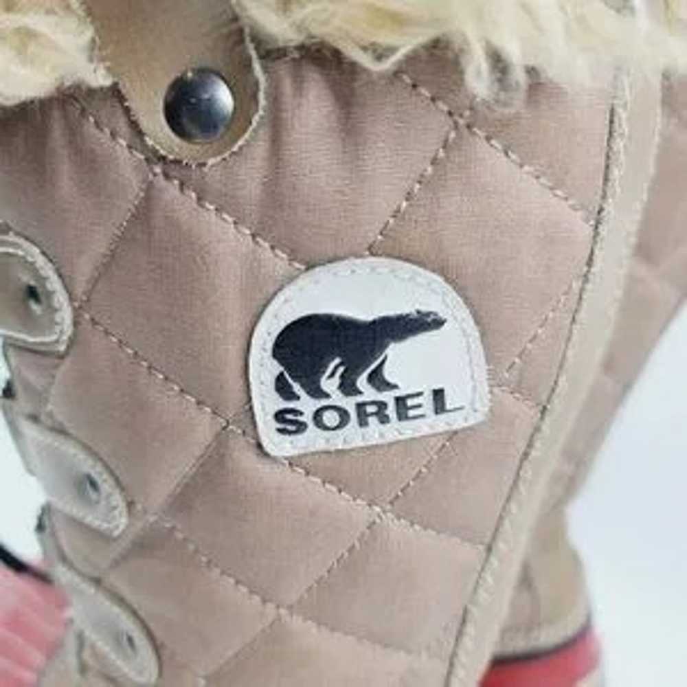 Sorel Women's Tan Red Tofino NL1909-239 Leather M… - image 6