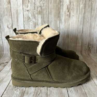 BEARPAW Emersyn Suede Boot with NeverWet Technolo… - image 1