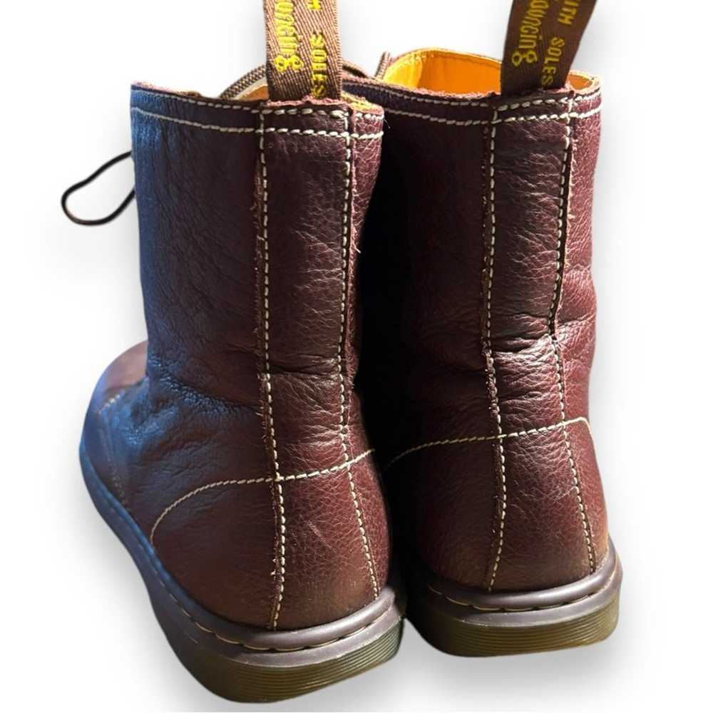 Dr. Martens Felice Leather Burgundy 1460 boots 10… - image 3