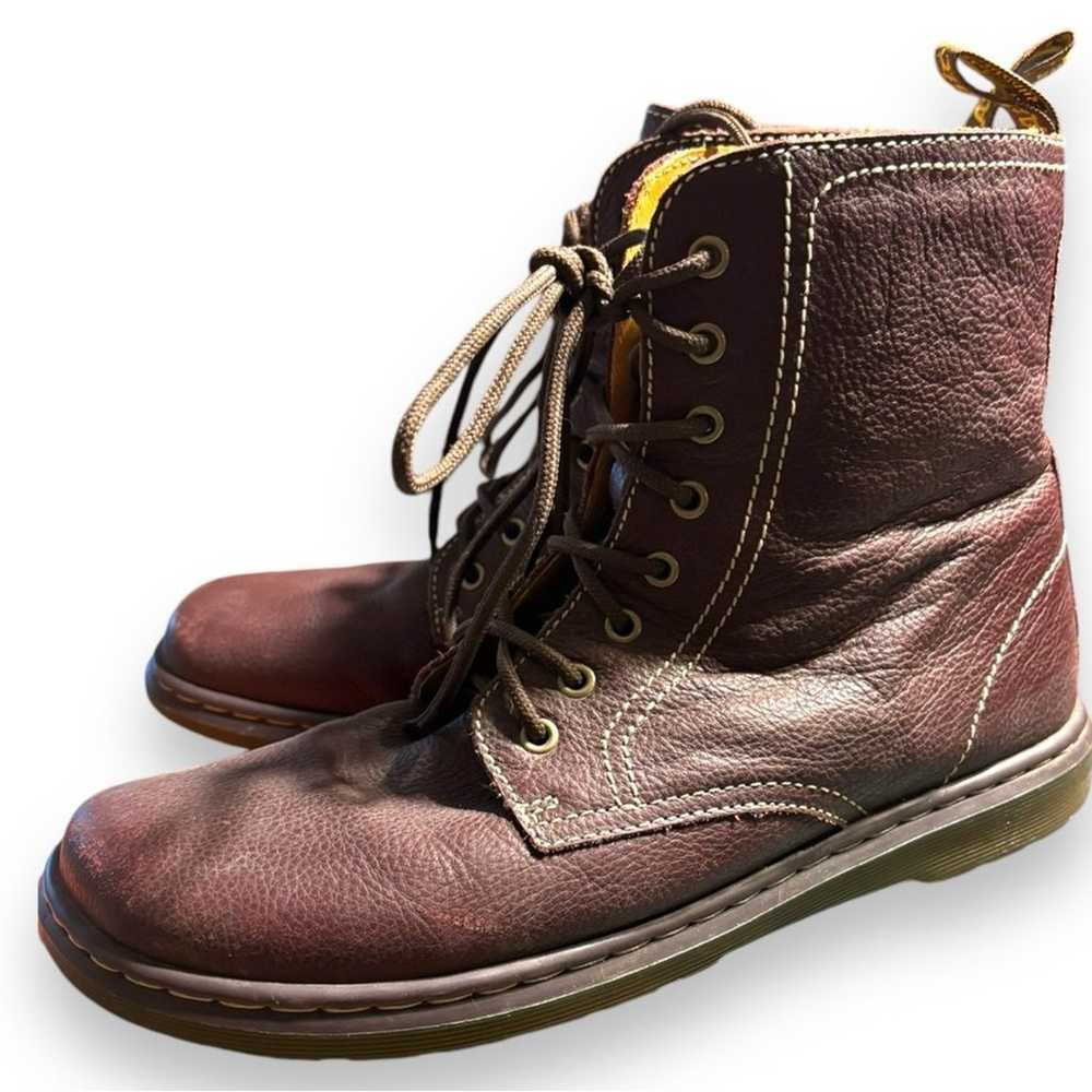 Dr. Martens Felice Leather Burgundy 1460 boots 10… - image 7