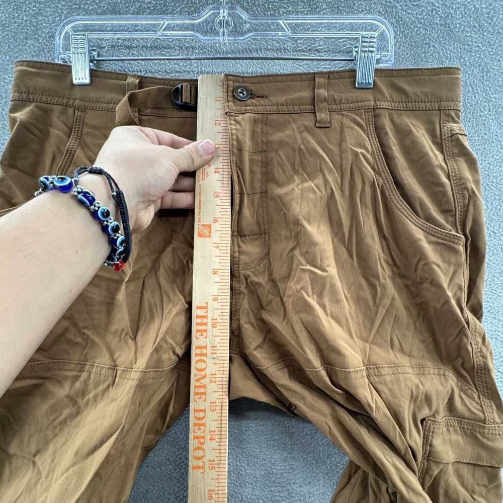 Prana Brown Outdoor Shorts for Men with Adjustabl… - image 3