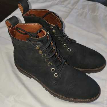 Portland Leather Patina Breaker Boot Shadow Black