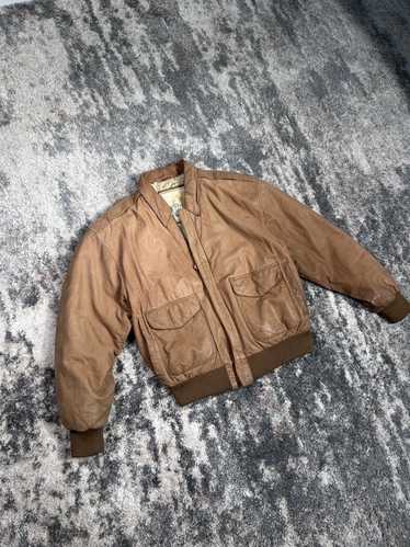 A2 Flyers Leather × Japanese Brand × Leather Jack… - image 1