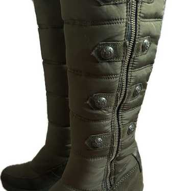 Juicy Couture Olive Color Long Boots