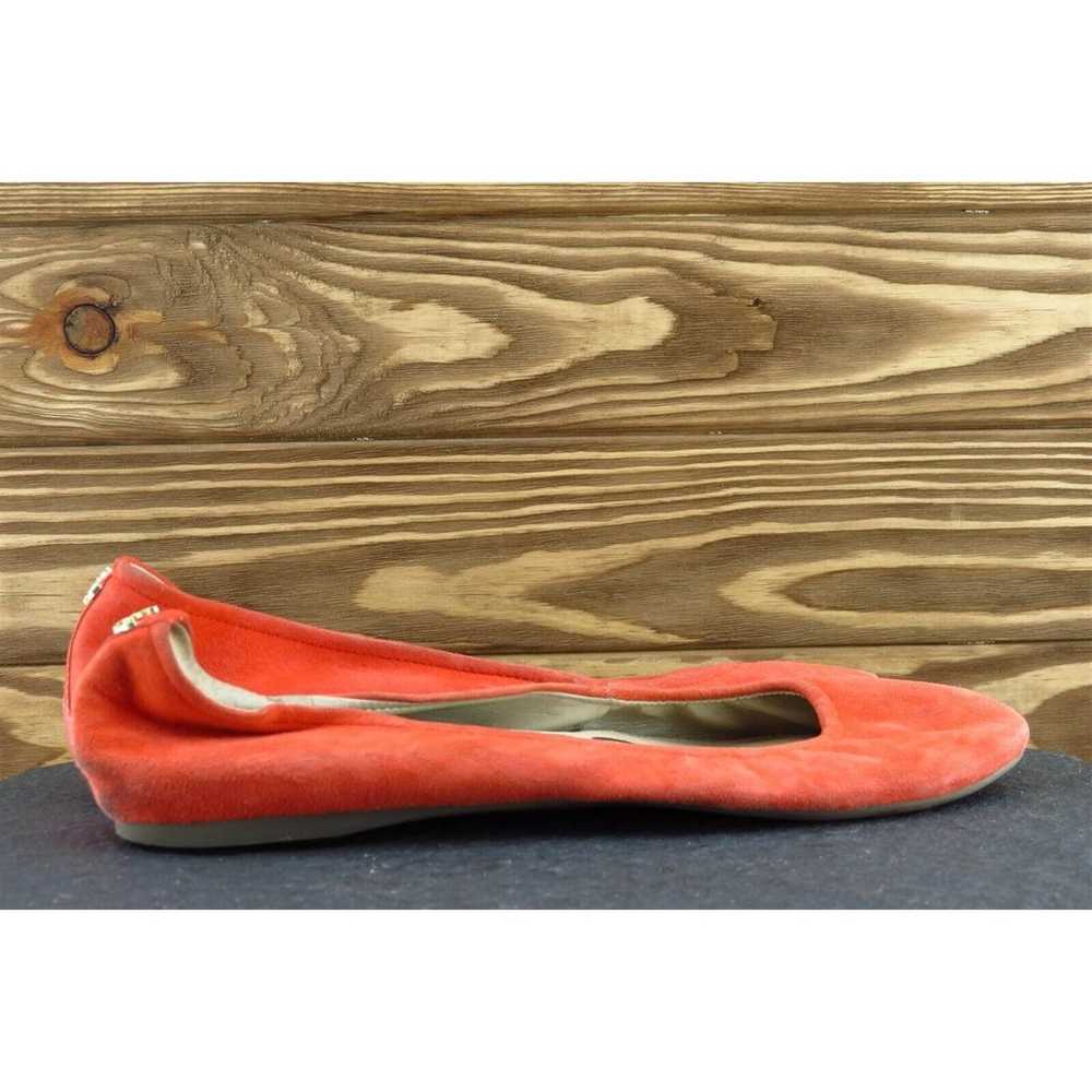 Sam Edelman Women Sz 8.5 M Orange Flat Leather Sh… - image 4