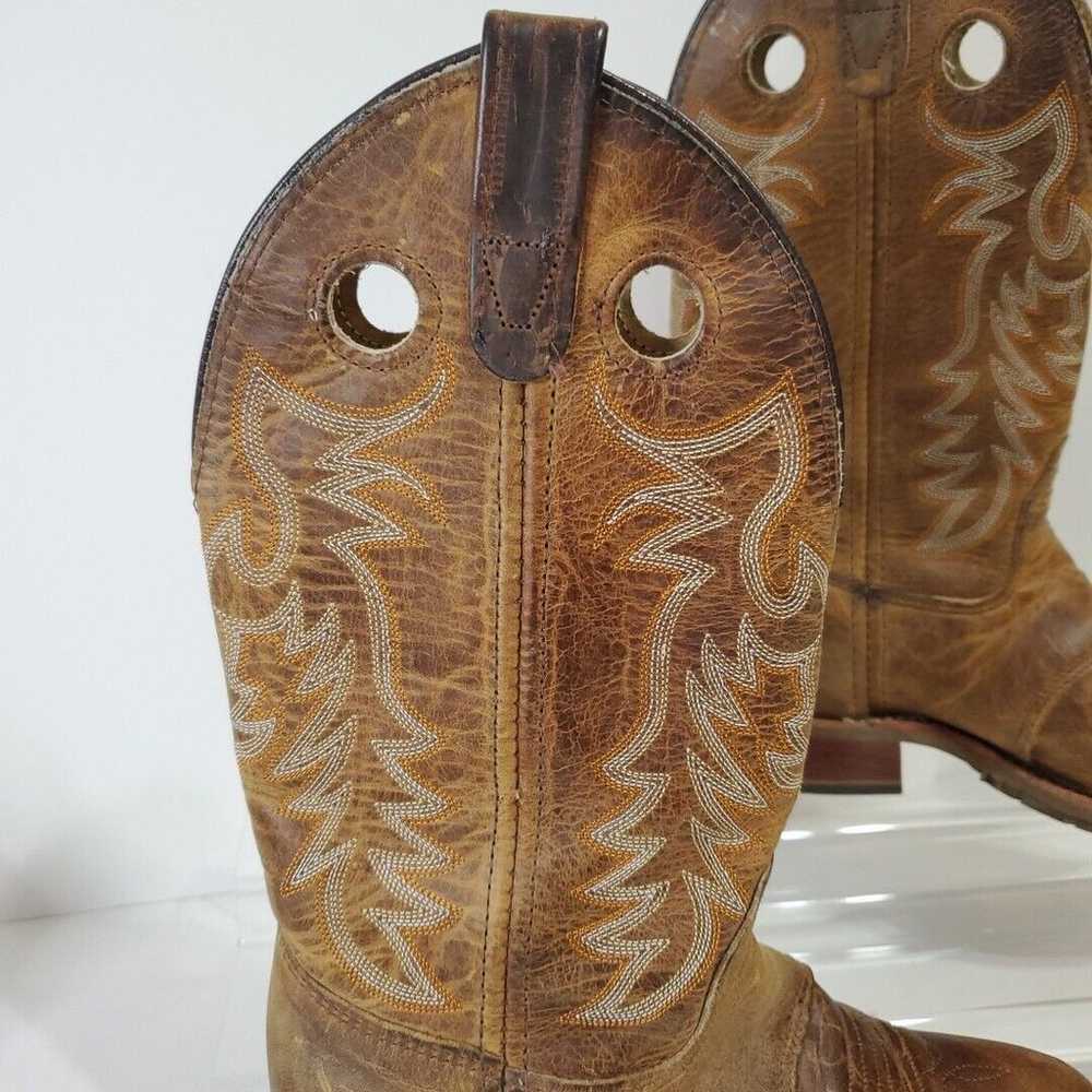 Double H Cowboy Boots Womens 7M Daniela 12" Work … - image 3