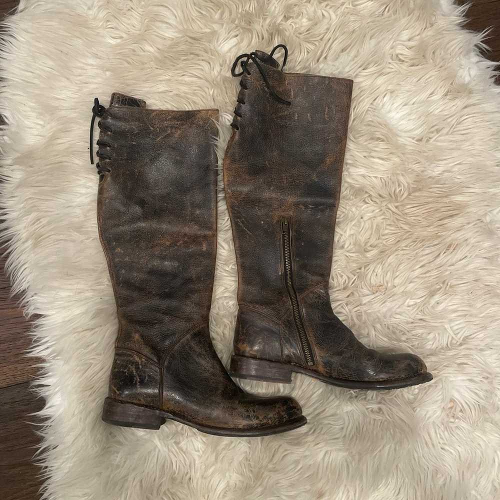 Bed Stu distressed boots size 10 - image 1