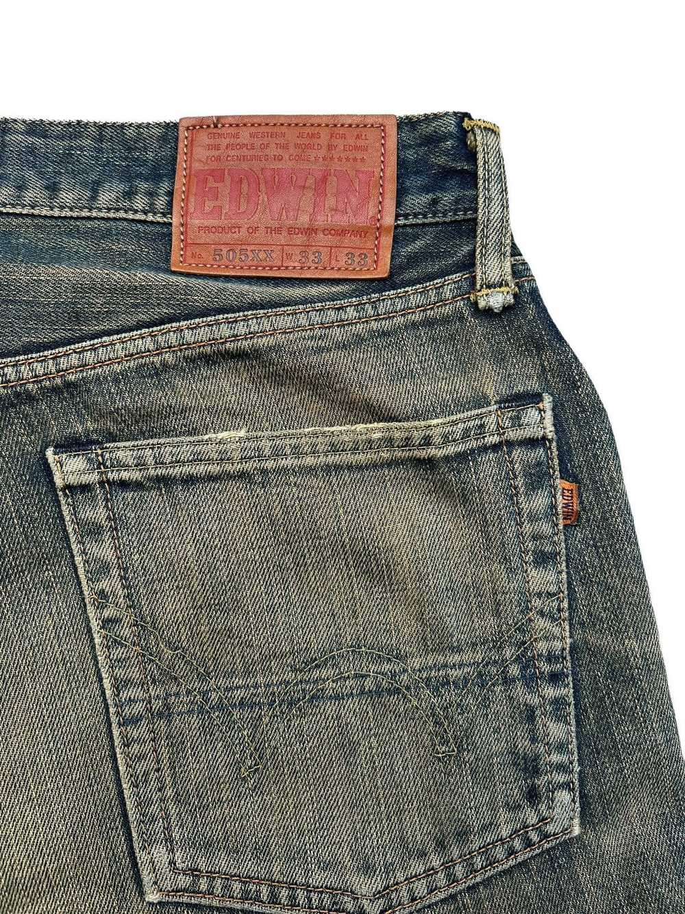 Distressed Denim × Edwin × If Six Was Nine Vtg Ed… - image 7