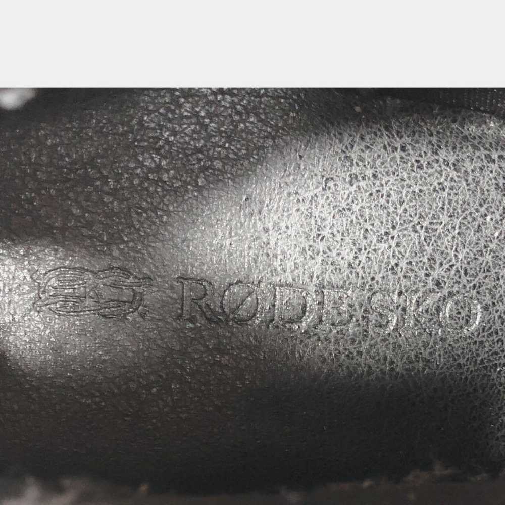 RODESKO Side Gore Boots Thick Sole 37 24cm Black - image 11