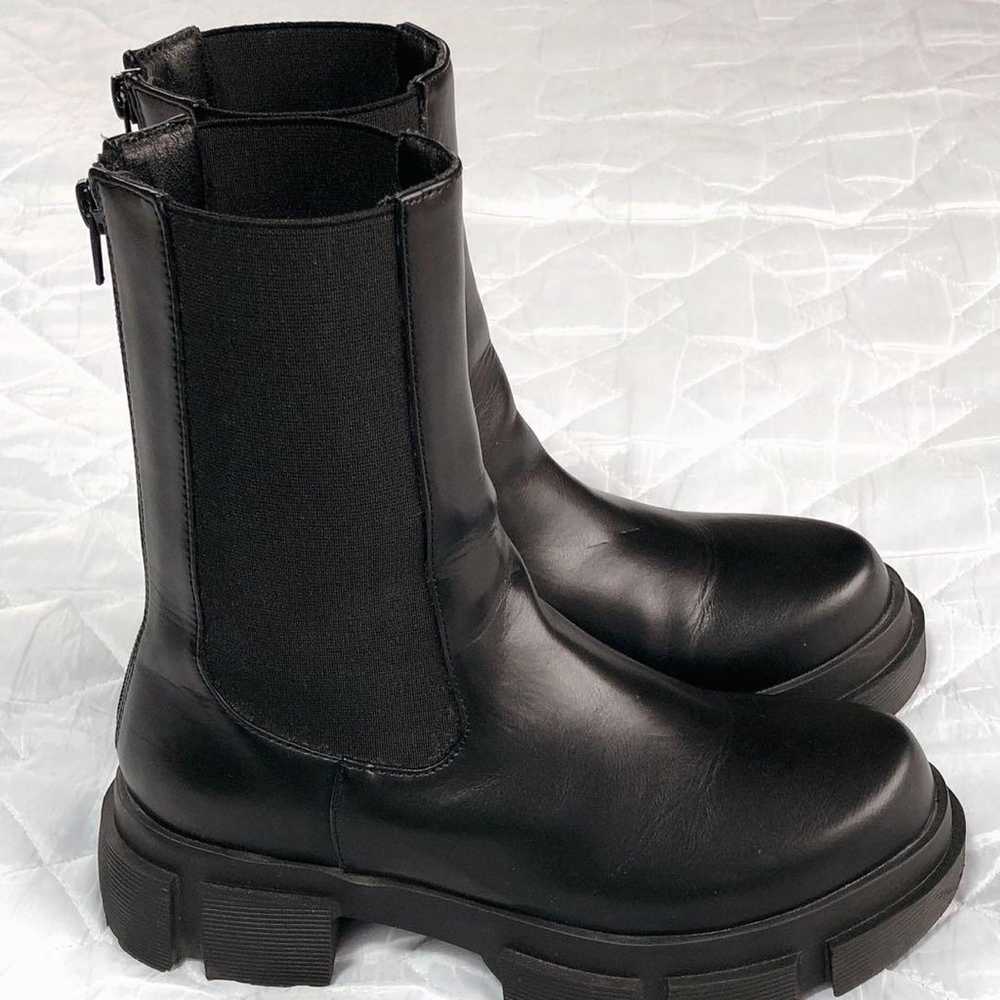 RODESKO Side Gore Boots Thick Sole 37 24cm Black - image 3