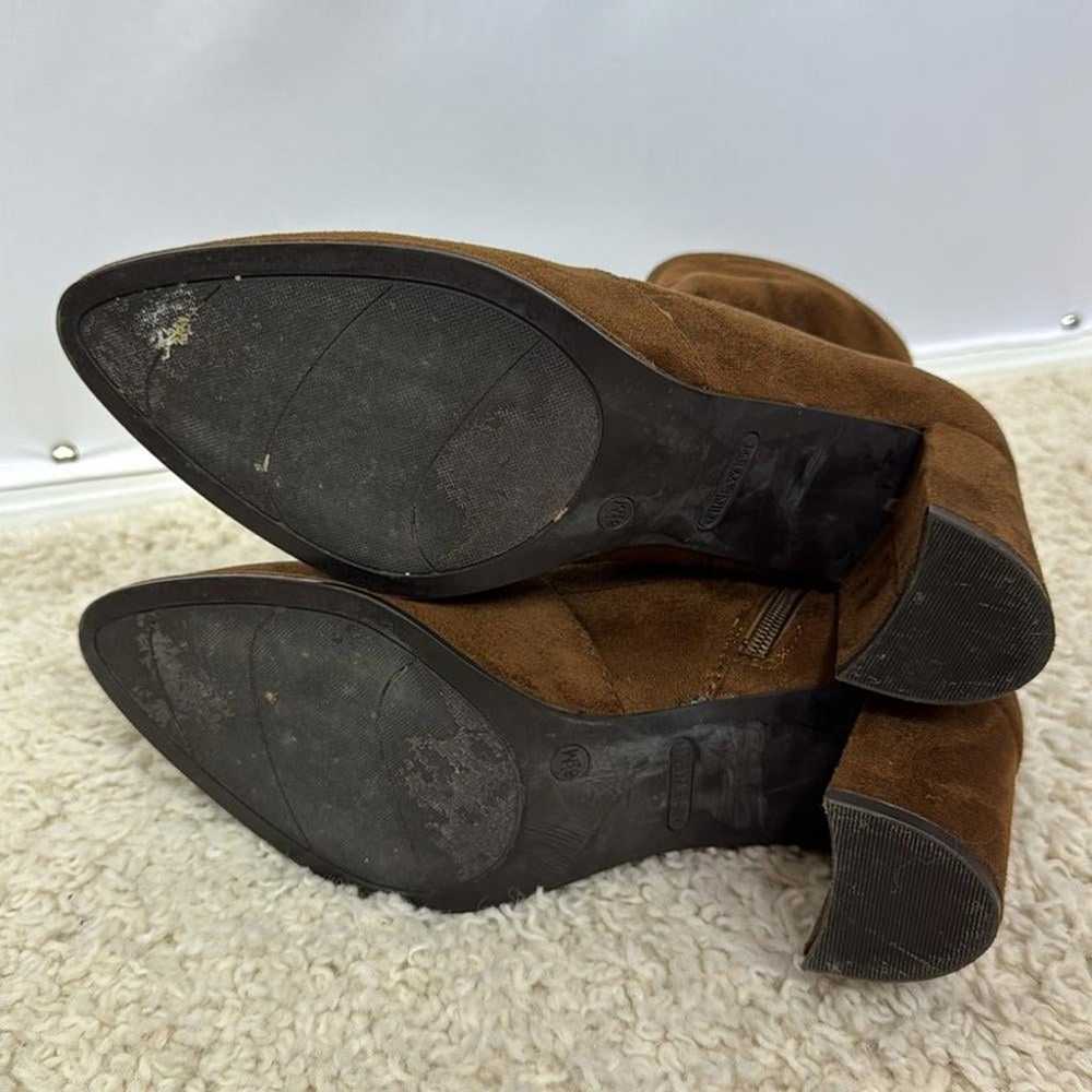 Nine West Ankle Boots Size 8.5 Brown Womens - image 9