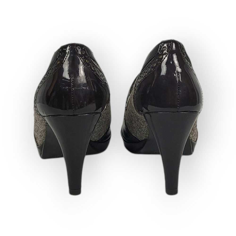 Apt. 9 Retro Faux Leather Tweed Swing Dance Heels… - image 4