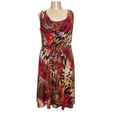 Lane Bryant Multicolor Wrap Dress