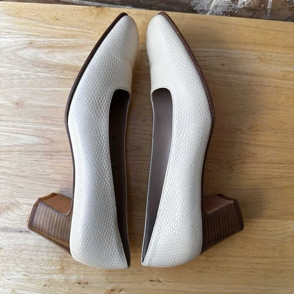 VTG Salvatore Ferragamo Block Heel Pumps Women's … - image 7