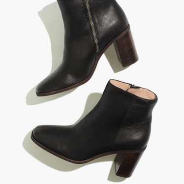 Madewell Leather Greer Ankle Boots