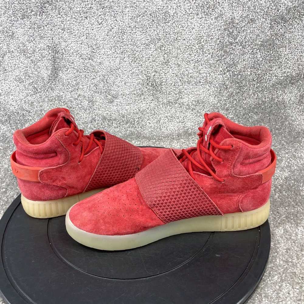 Adidas Adidas Mens Tubular Invader Strap Red Sued… - image 4