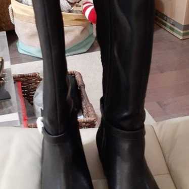 Women's comfortview  black boots size 9W