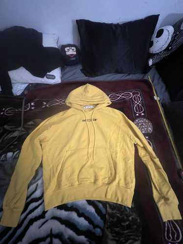 Off-White Off White Hoodie Yellow