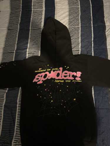 Sp5der Worldwide Hoodie P*NK Size (M) on sale