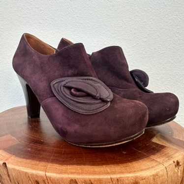 Chie Mihara Suede Leather Heeled Shoes - Size 37