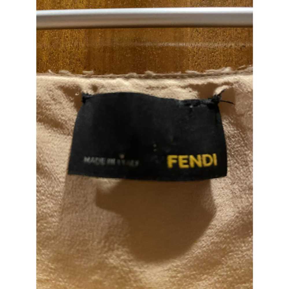 Fendi Silk mid-length dress - image 2