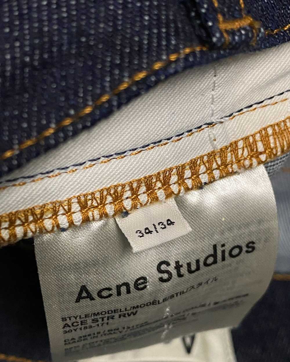 Acne Studios ACNE STUDIOS RAW DENIM COTTON BLEND … - image 10