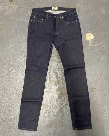 Acne Studios ACNE STUDIOS RAW DENIM COTTON BLEND … - image 1