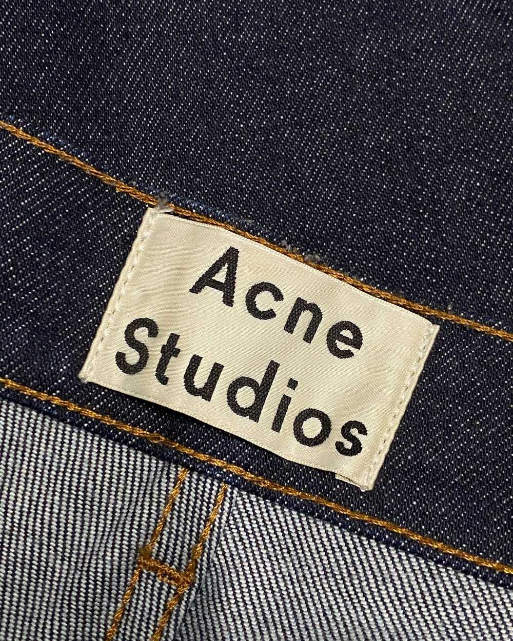 Acne Studios ACNE STUDIOS RAW DENIM COTTON BLEND … - image 9