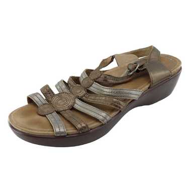 Dansko Sz 41 M Brown Gladiator Leather Women Sanda