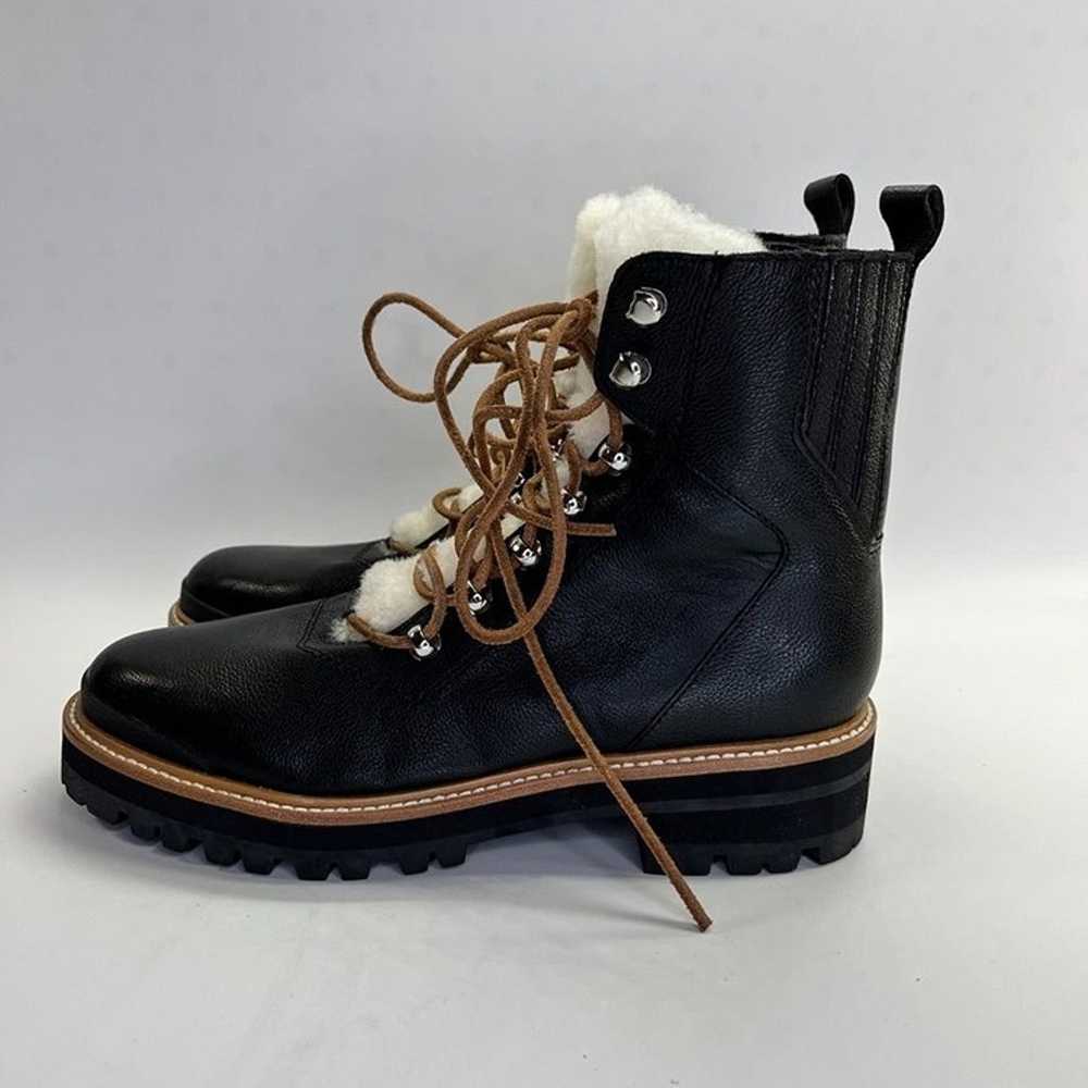 Marc Fisher LTD  Izzie Shearling-Lined Leather Wo… - image 3