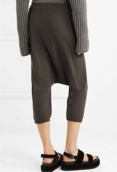 Rick Owens Rick Owens Lilies Wool Cropped Pants - image 1